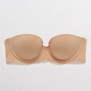 Aerie Real Happy Strapless Push Up Bra